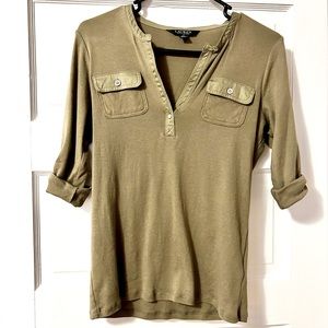3/4 Length Ralph Lauren Top